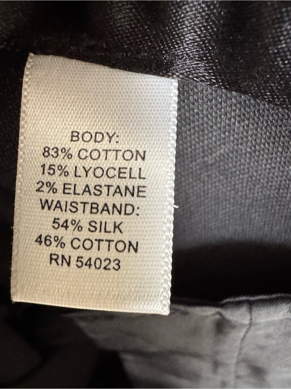 Banana Republic Martin Fit Black Velvet Flare Pants Silk Waist Women’s 6L - Picture 8 of 9